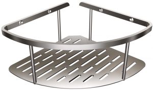 ANDEX Kosz półokrągły NORWEGIAN stal polerowana 489/SG (Stal polerowana)