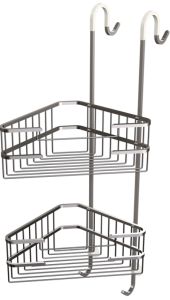 ANDEX Kosz prysznicowy narożny podwójny prawy SANIBELLA chrom 565/P/CC (Chrom)