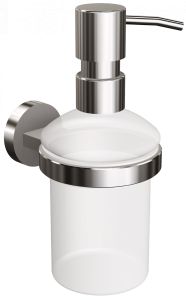 ANDEX Mydelniczka na mydło w płynie NORWEGIAN stal polerowana 488/SG (Stal polerowana)