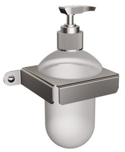 ANDEX Mydelniczka na mydło w płynie TECHNIC stal nierdzewna polerowana 326/SG (Stal polerowana)