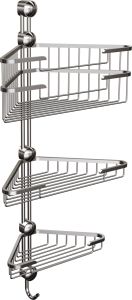 ANDEX Mydelniczka potrójna narożna 042/CC (Chrom)