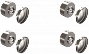 ANDEX Kpl. uchwytów do lustra 028/CC (Chrom)