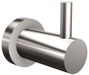 ANDEX Wieszak 1-hakowy (dł. 6 cm) NORWEGIAN stal polerowana 466/SG (Stal polerowana)