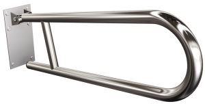 ANDEX Uchwyt półokrągły uchylny z płytą 820/CC (Chrom)