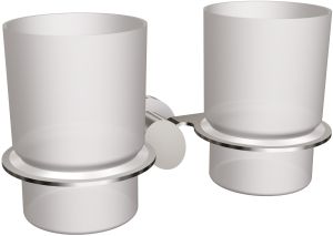 ANDEX Wieszak 2-szklankowy 926/SG (Stal polerowana)