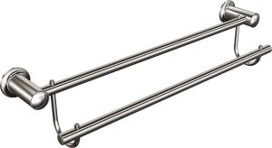 ANDEX Wieszak 2-u rurkowy (80 cm) 029/80/CC (Chrom)