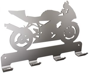 ANDEX Wieszak 4-hakowy z motorem TECHNIC stal nierdzewna polerowana 332/SG (Stal polerowana)