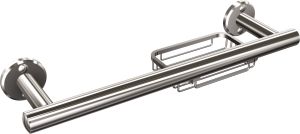 ANDEX Uchwyt prosty z mydelniczką 060/CC (Chrom)