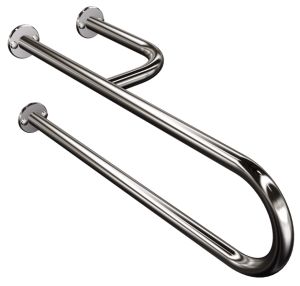 ANDEX Uchwyt półokrągły umywalkowy prawy 812P/CC (Chrom)