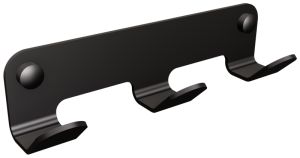 ANDEX Wieszak 3-hakowy TECHNIC czarny 305/NG/