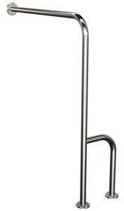 ANDEX Uchwyt ścienno-podłogowy  prawy 600X800  813P/CC (Chrom)