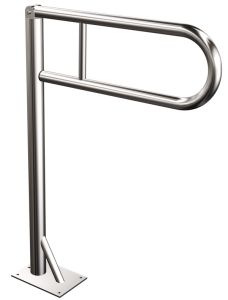 ANDEX Uchwyt podłogowy uchylny Ø32 826/CC (Chrom)