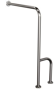 ANDEX Uchwyt ścienno-podłogowy prawy 700X800  814P/CC (Chrom)