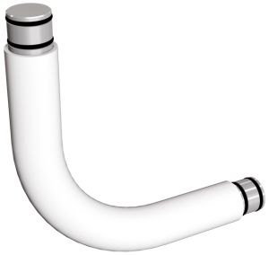 ANDEX Uchwyt łącznikowy kątowy biały 806/B/