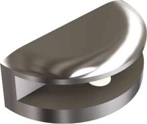 ANDEX Uchwyt półki szklanej (szkło 8 mm) 061/55/8/CC (Chrom)