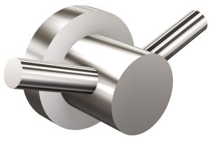 ANDEX Wieszak podwójny NORWEGIAN stal polerowana 464/SG (Stal polerowana)