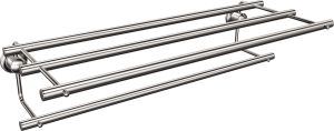 ANDEX Wieszak półka z rurką 082/CC (Chrom)