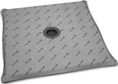 Radadrain Brodzik kwadratowy z kratką